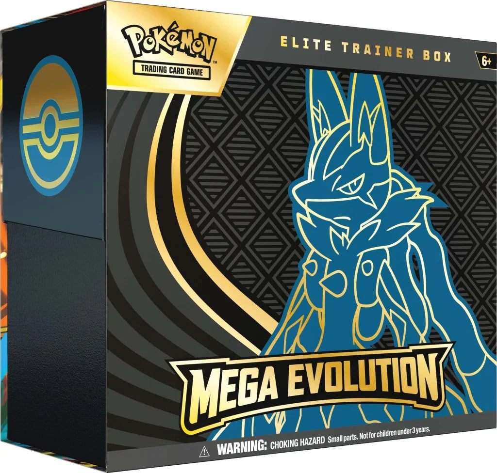 10-10047-101 Pokemon TCG: Mega Evolution Elite Trainer Box - Pokemon - Titan Pop Culture