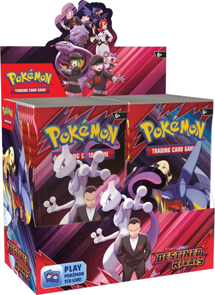 10-10157-101 Pokemon TCG Scarlet & Violet Destined Rivals Booster Box - Pokemon - Titan Pop Culture