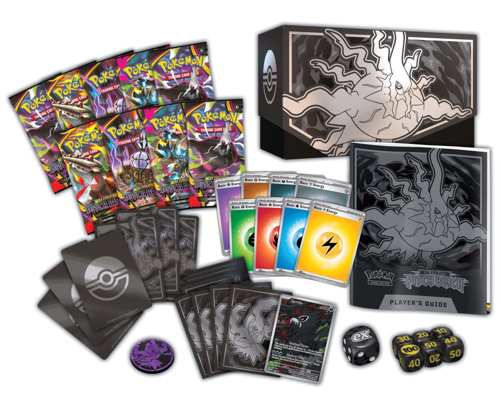 Pokemon TCG: Mega Evolution - Pitch Black Elite Trainer Box
