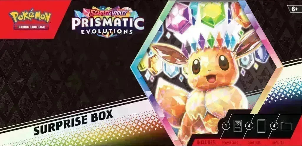 100-10096 POKEMON TCG Scarlet & Violet 8.5 Prismatic Evolutions Surprise Box - Pokemon - Titan Pop Culture