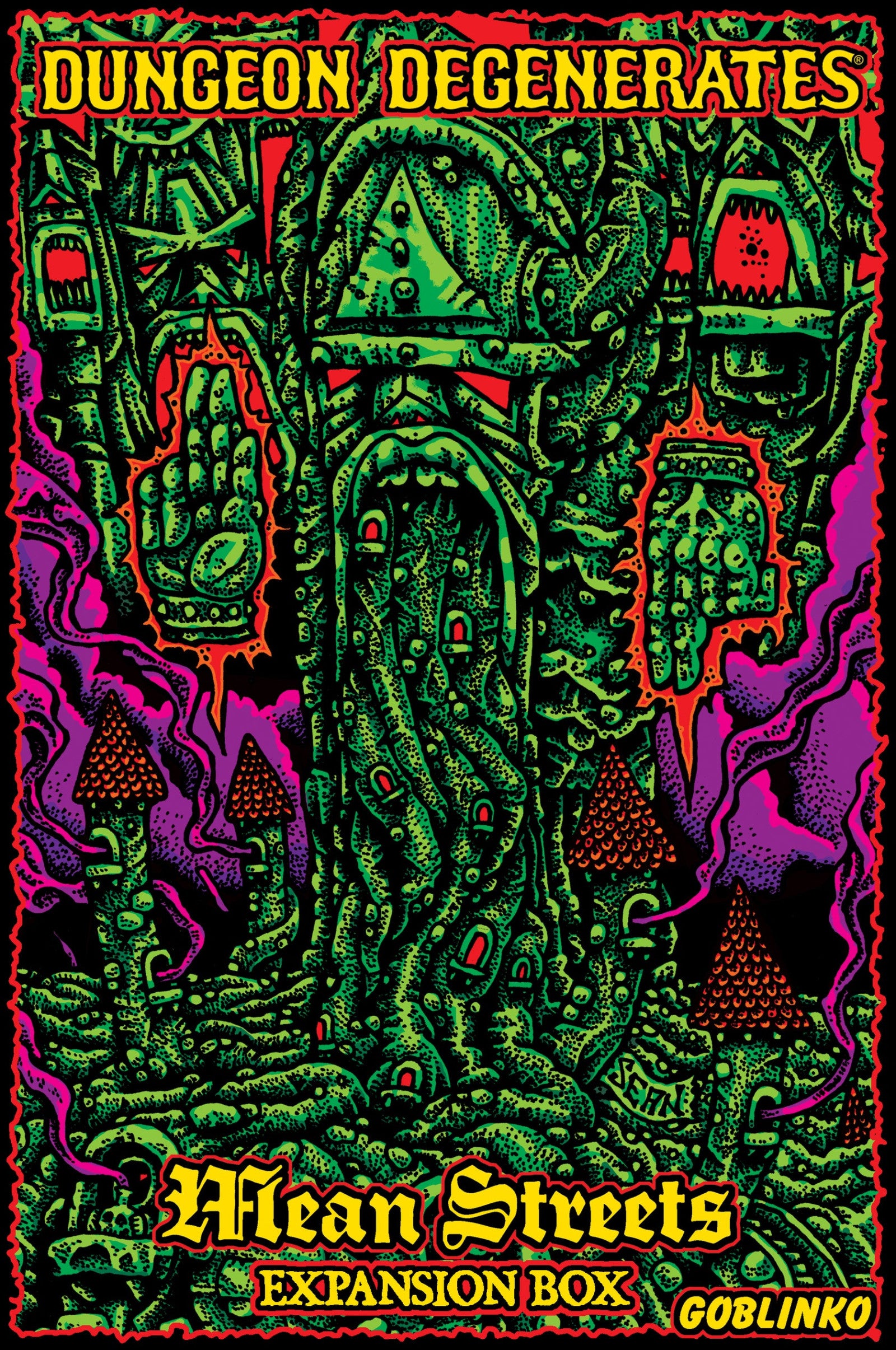 Dungeon Degenerates Mean Streets Expansion Box