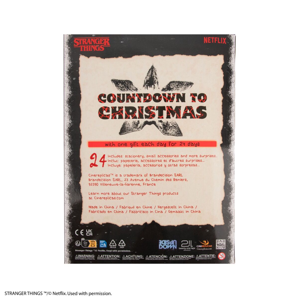 怪奇物语 - 2025 年降临节日历