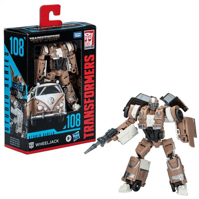26422 Transformers Studio Series Deluxe Transformers: Rise of the Beasts 108 Wheeljack - Hasbro - Titan Pop Culture