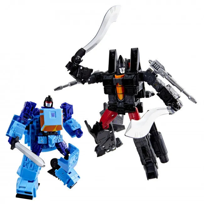 28280 Transformers Studio Series Deluxe Class: Transformers: Devastation - Ground Soldier & Elite Seeker (MTME Collection) - Hasbro - Titan Pop Culture