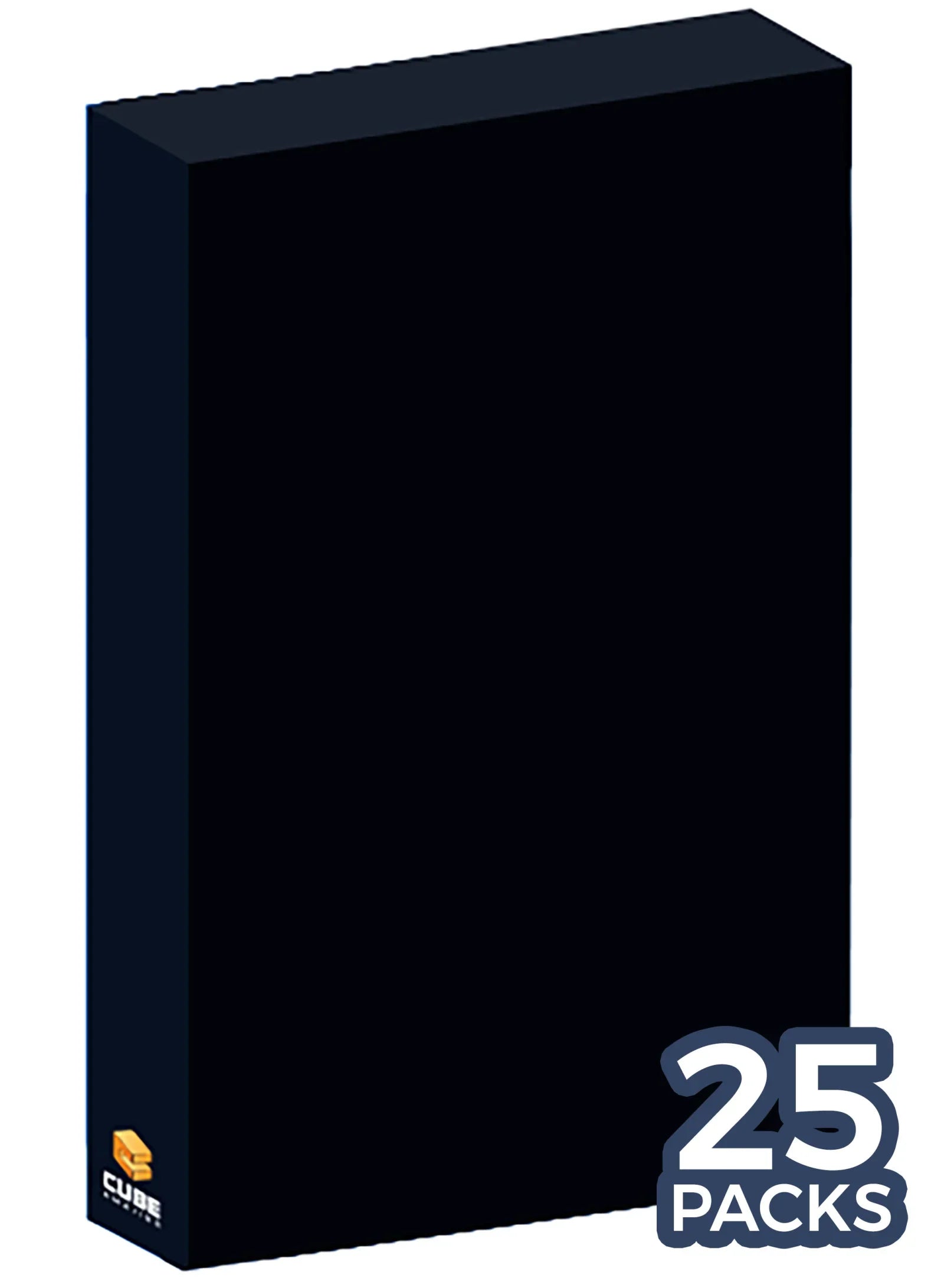 Cubeamajigs Reusable Gaming Packs - Black (Set of 25)