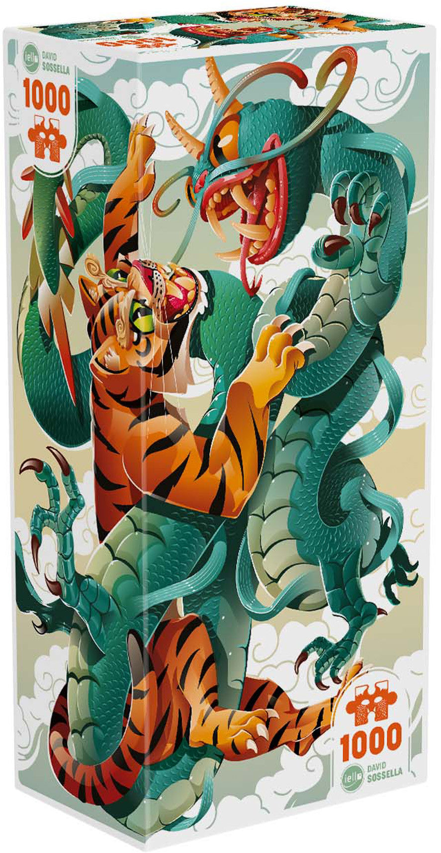 IELLO Puzzle Universe The Tiger And The Dragon (#10) 1000 pieces