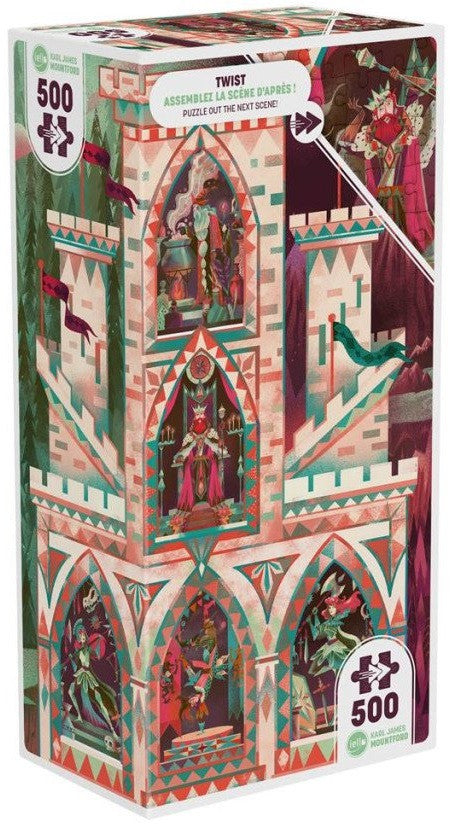 IELLO Puzzle Twist Royal Visit 500 pieces