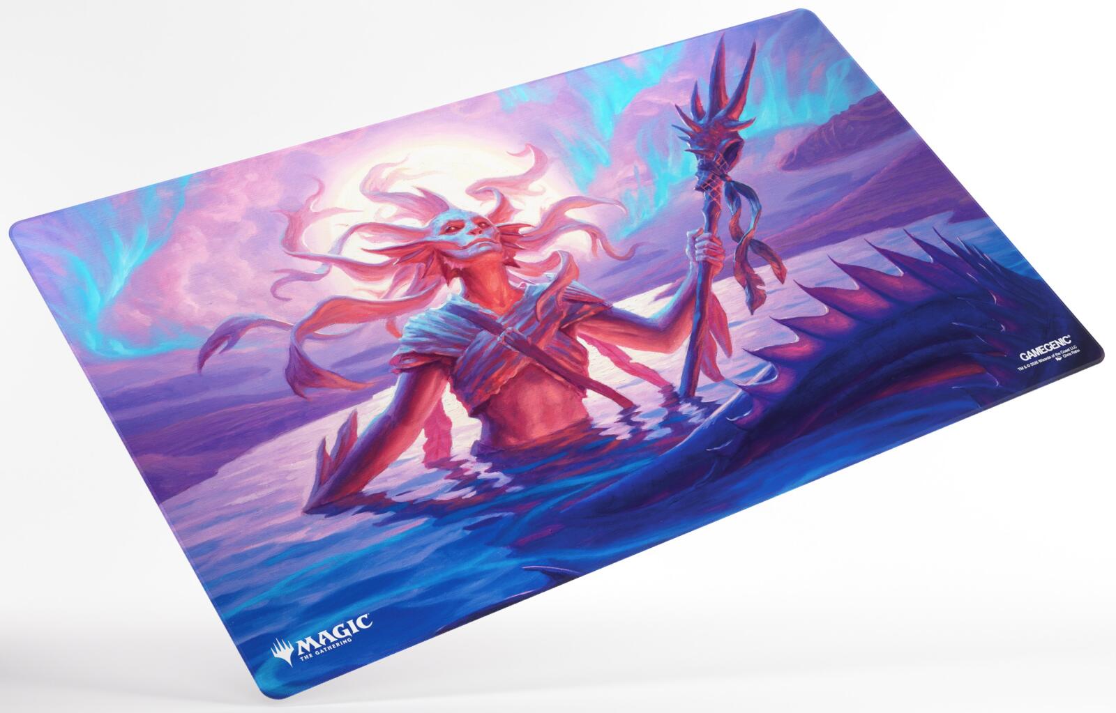 Gamegenic Magic The Gathering Lorwyn Eclipsed Shiny Playmat - Eclipsed Merrow (61cm x 35cm)