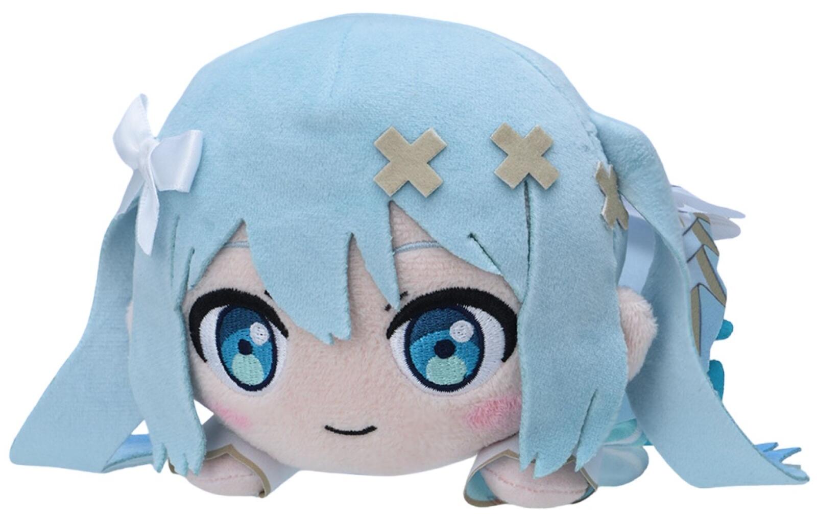 Colorful Stage! The Movie - A Miku Who Can't Sing Nesoberi (Lay-Down) Plush Unshuttered Sekai Hatsune Miku