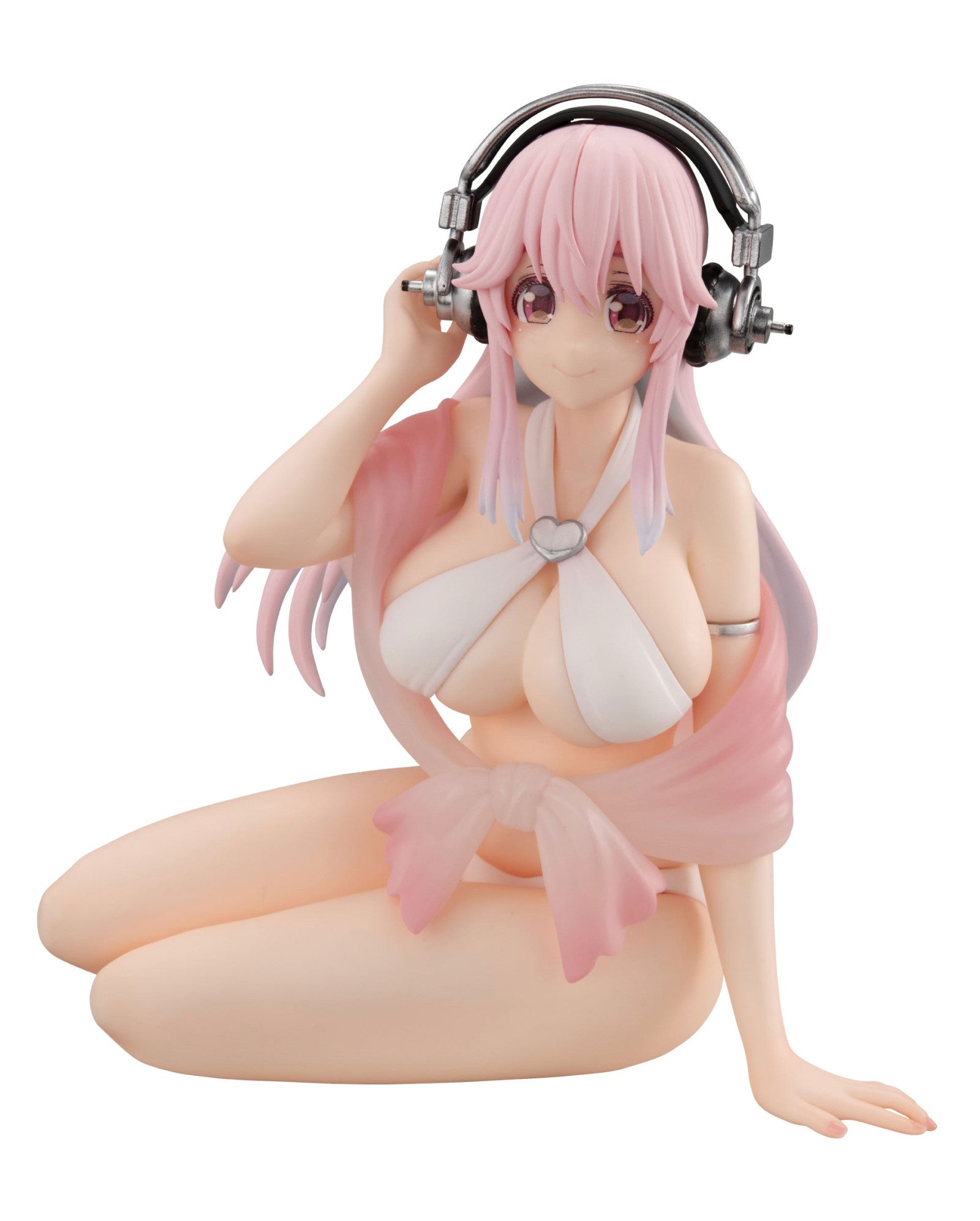 Super Sonico Noodle Stopper Figure Summer Memories Version
