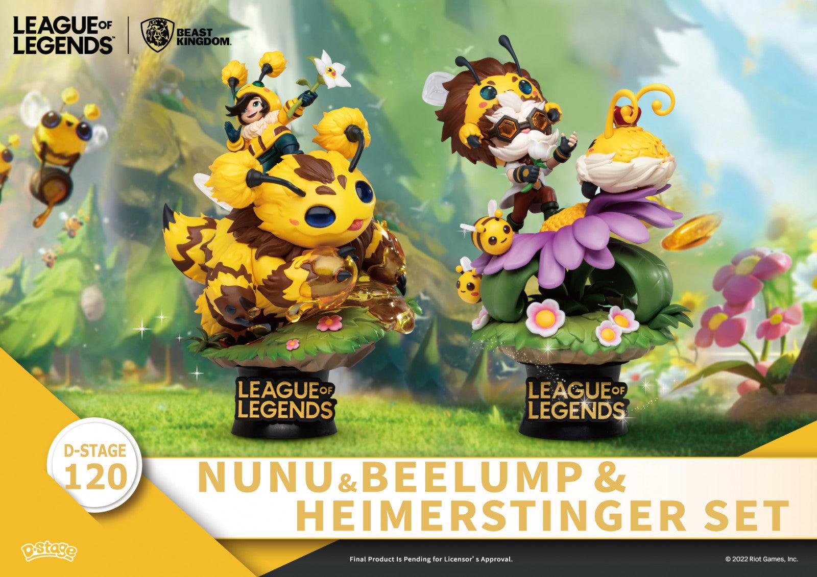 Beast Kingdom D Stage League of Legends Nunu & Beelump & Heimerstinger Set