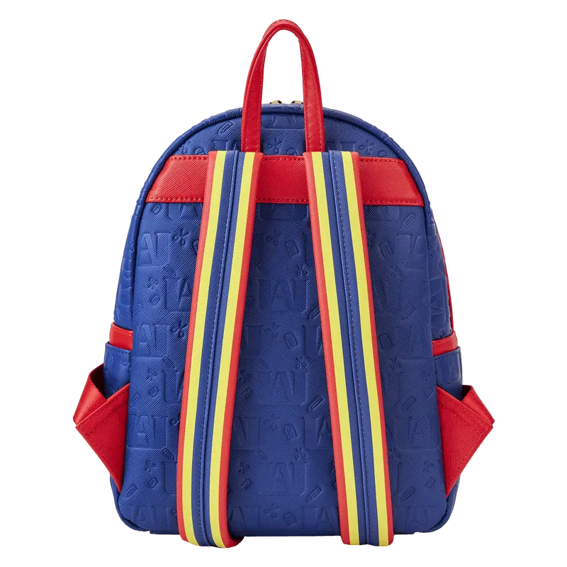 671803463080 My Hero Academia - Group Debossed Logo Mini Backpack - Loungefly - Titan Pop Culture