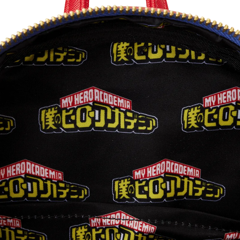 671803463080 My Hero Academia - Group Debossed Logo Mini Backpack - Loungefly - Titan Pop Culture