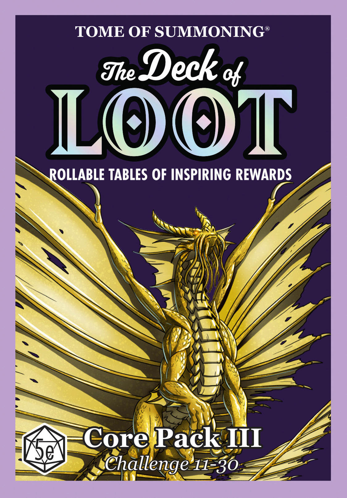 The Deck of Loot - Core Pack 3 - CR 11-30