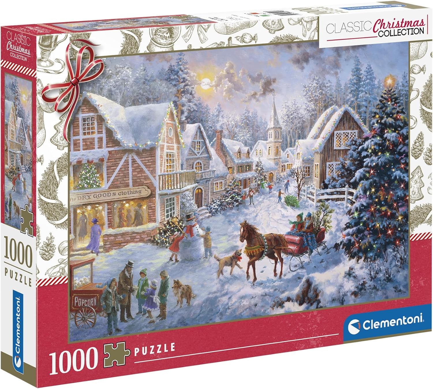 Clementoni Puzzle Getting Ready For Christmas 1