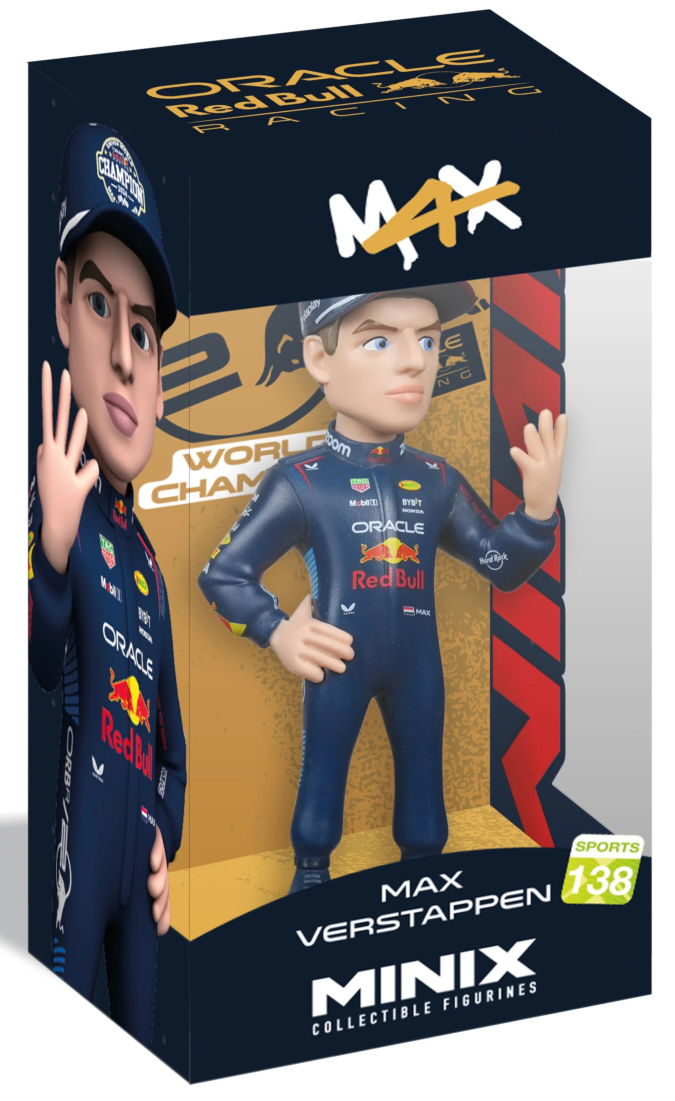 MINIX F1 红牛 Max Verstappen 4次世界冠军 133