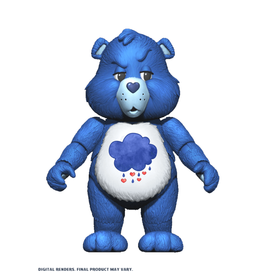 DNAPDNACBW1GB Care Bears - Grumpy Bear 4.5" Action Figure - Premium DNA Toys - Titan Pop Culture