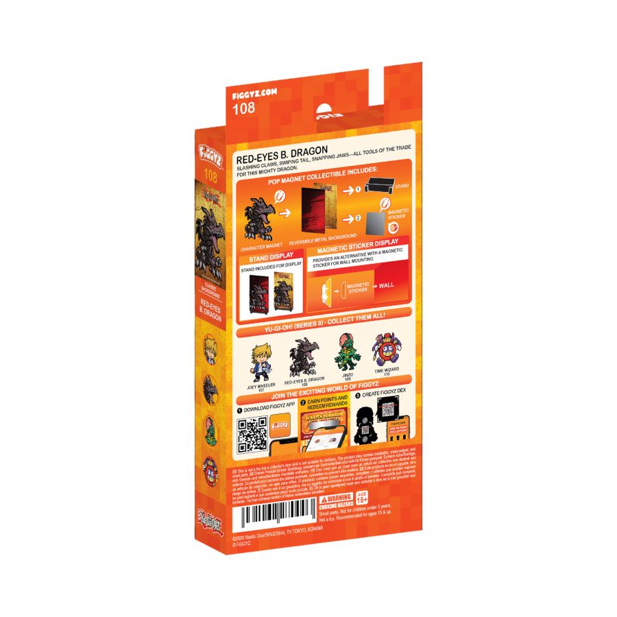 游戏王 - 真红眼黑龙 4.3英寸 FIGGYZ