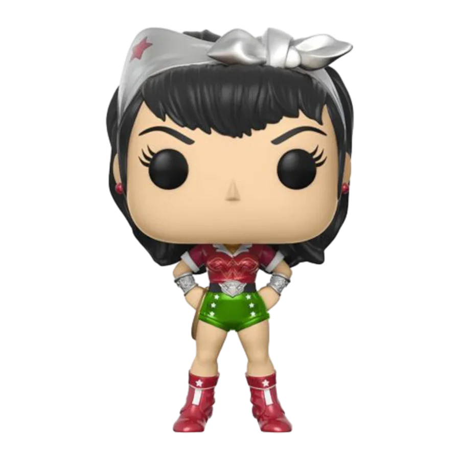 DC Comics Bombshells - Figura Pop! de vinilo exclusiva para EE. UU. de Wonder Woman Holiday