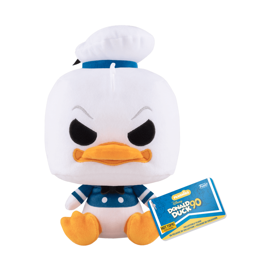 FUN75730 Donald Duck: 90th Anniversary - Donald Duck (Angry) 7" Pop! Plush - Funko - Titan Pop Culture