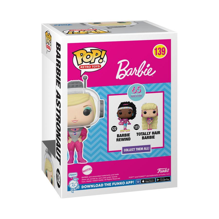 FUN81052 Barbie: 65th Anniversary - Barbie Astronaut Pop! Vinyl - Funko - Titan Pop Culture