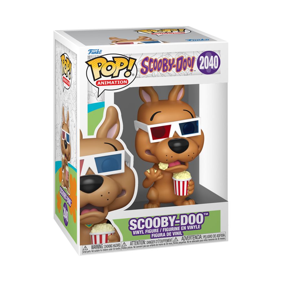 Scooby Doo - Scooby Doo (with 3D Glasses) Pop! Vinyl