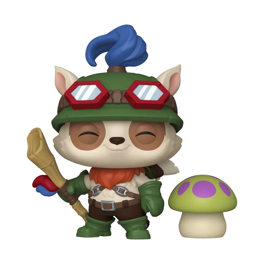 League of Legends - Teemo con Champiñón - Vinilo Pop!