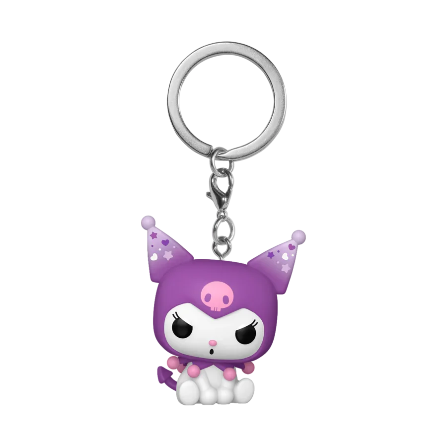 Hello Kitty - Kuromi Pop! 20周年纪念版钥匙扣