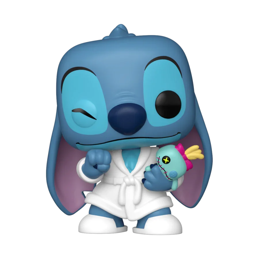 Lilo y Stitch - Stitch en bata Pop! Vinilo