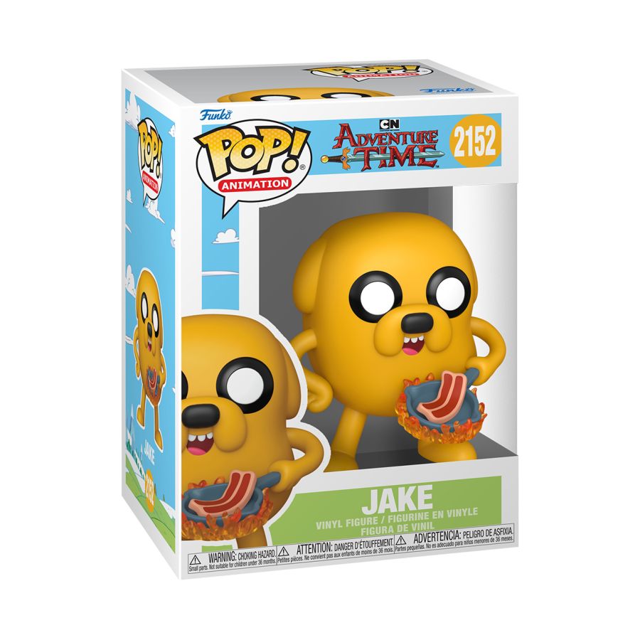 Hora de Aventuras - Jake (con sartén) Pop! Vinyl