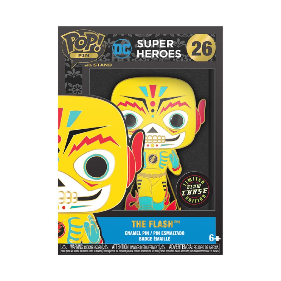 DC Comics - Flash Day of Dead 4" Pop! Pin
