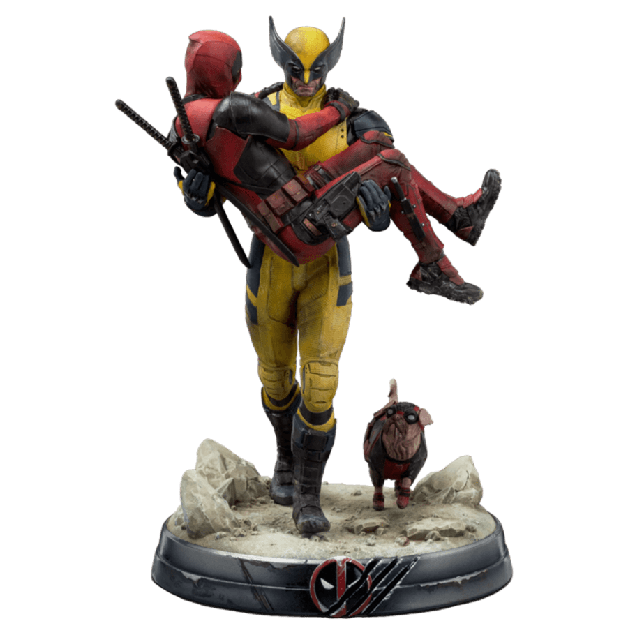 IRO55855 Marvel - Deadpool & Wolverine Deluxe 1:10 Scale Statue - Iron Studios - Titan Pop Culture