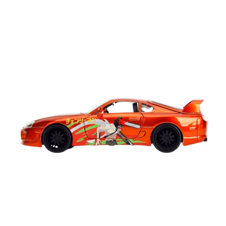 Chainsaw Man - 1:24 1995 Toyota Supra with Chainsaw Man