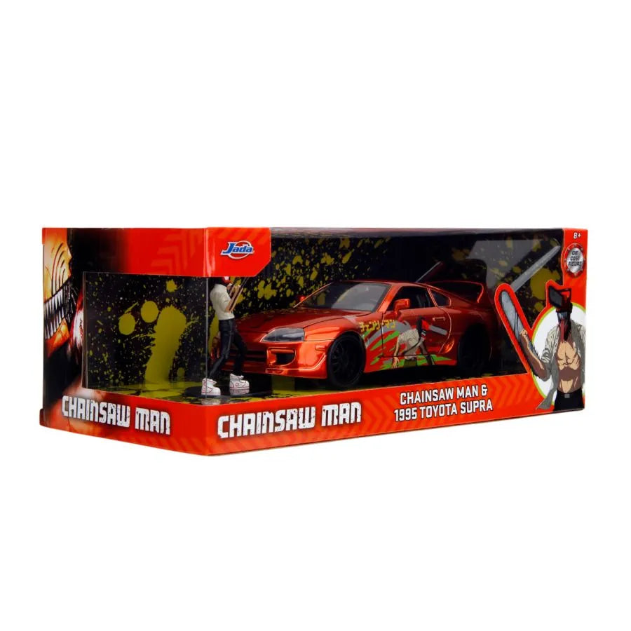 Chainsaw Man - 1:24 1995 Toyota Supra with Chainsaw Man