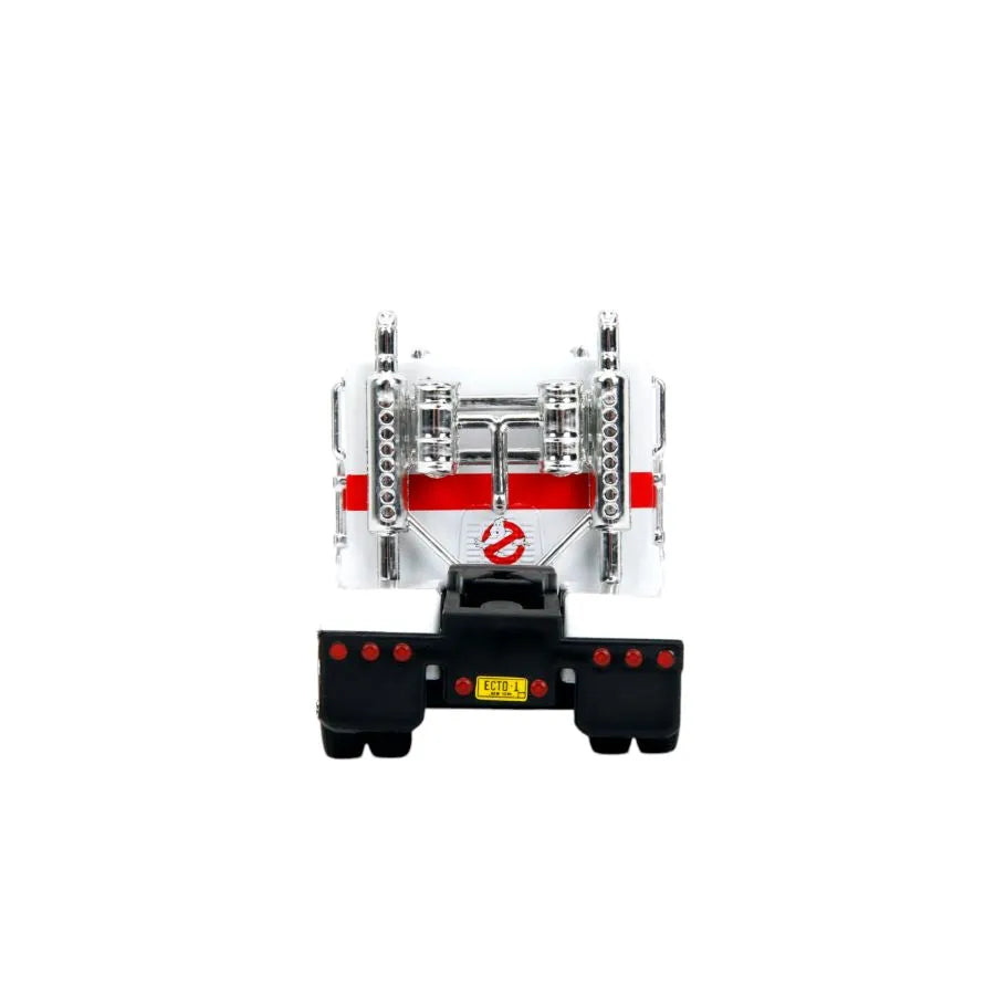 Transformers - Optimus Prime x Ecto-1 Mash-up Vehículo de fundición a escala 1:32