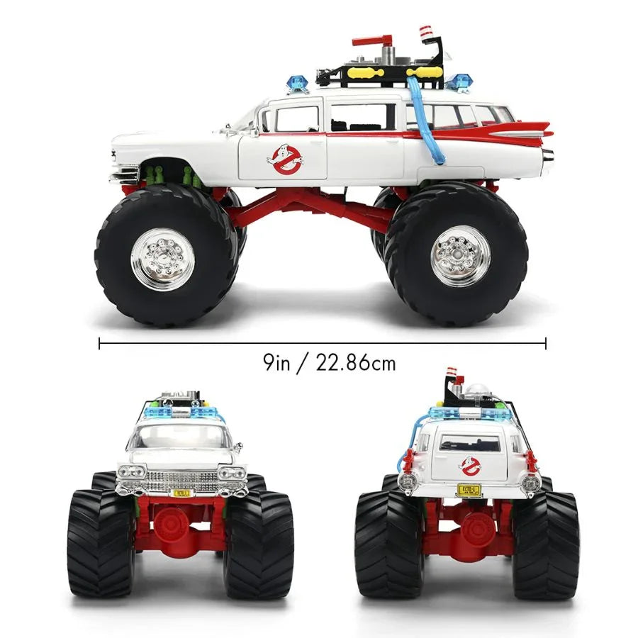 捉鬼敢死队 - Ecto-1 怪物卡车 1:24 比例压铸车辆