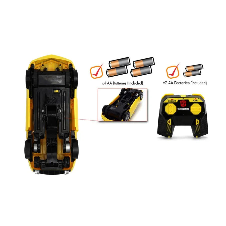Transformers - Bumblebee de 13,25" a control remoto