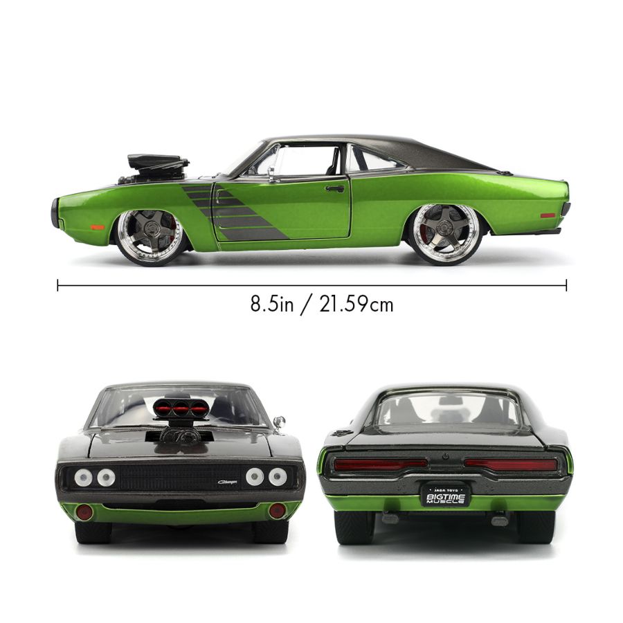 Big Time Muscle - 1970 Dodge Charger R/T 1:24 Scale Diecast Vehicle