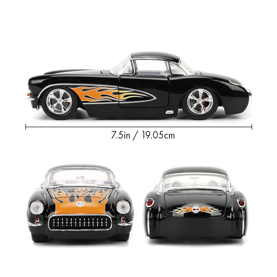 Big Time Muscle - 1957 Chevy Corvette 1:24 Scale Diecast Vehicle