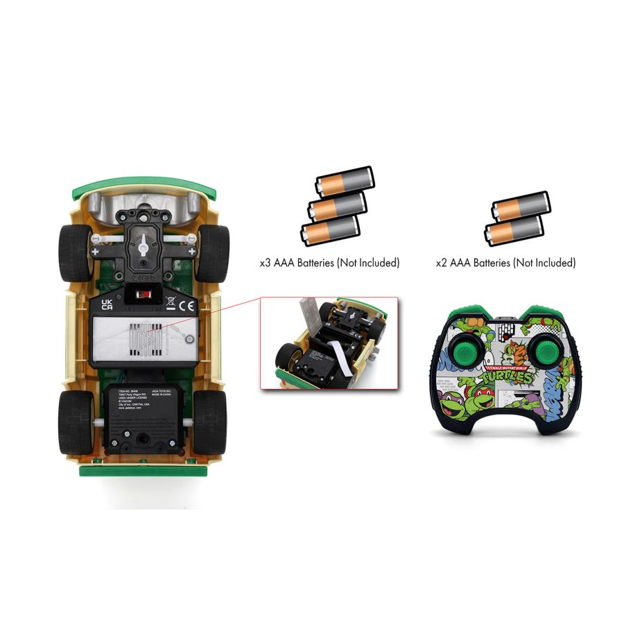 Teenage Mutant Ninja Turtles - 1:24 Party Wagon R/C