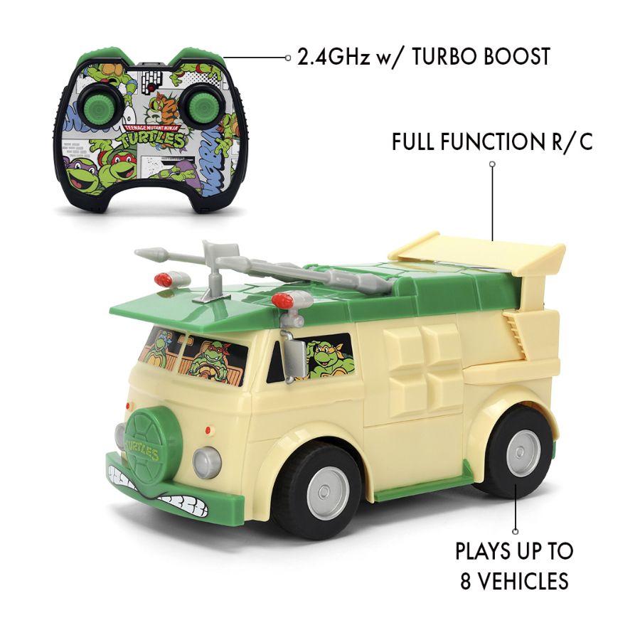 Teenage Mutant Ninja Turtles - 1:24 Party Wagon R/C