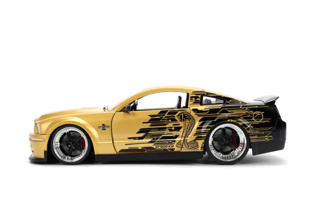 大肌肉车 - 2008 款福特野马 GT500KR 1:24 比例压铸车