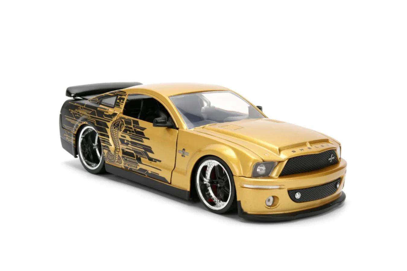 大肌肉车 - 2008 款福特野马 GT500KR 1:24 比例压铸车