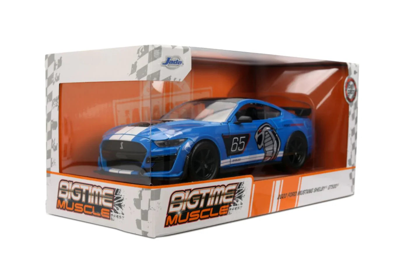 Big Time Muscle - 2020 款福特野马 Shelby GT500 1:24 比例压铸车