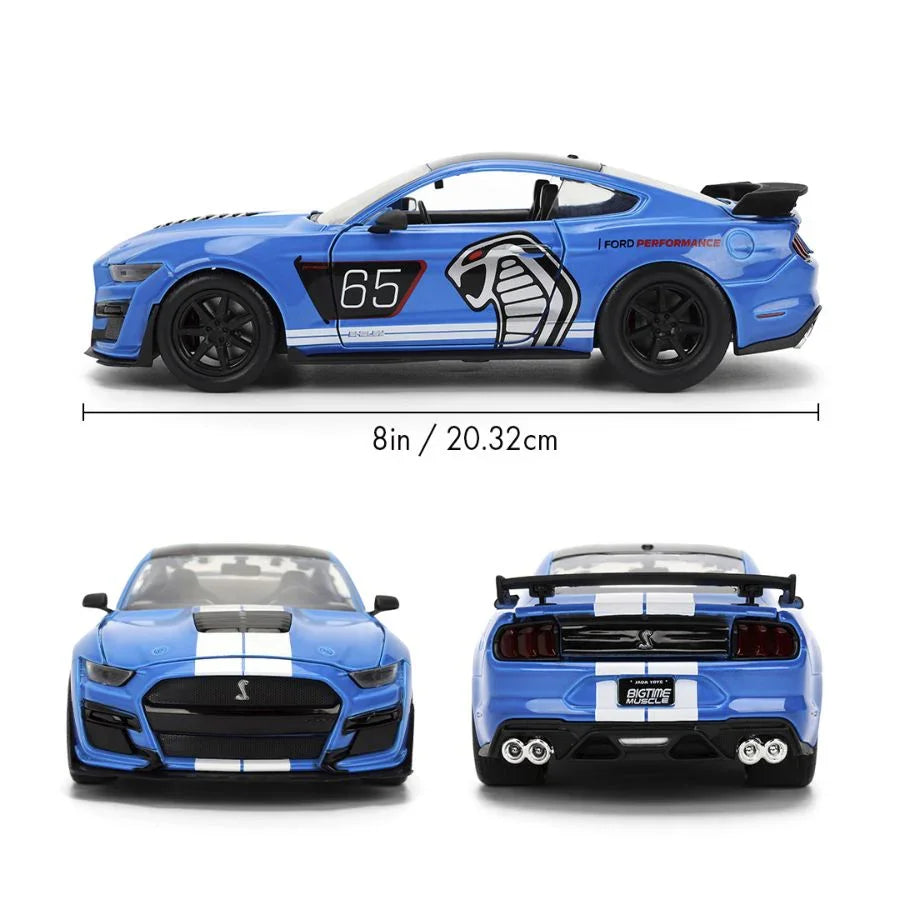 Big Time Muscle - 2020 款福特野马 Shelby GT500 1:24 比例压铸车
