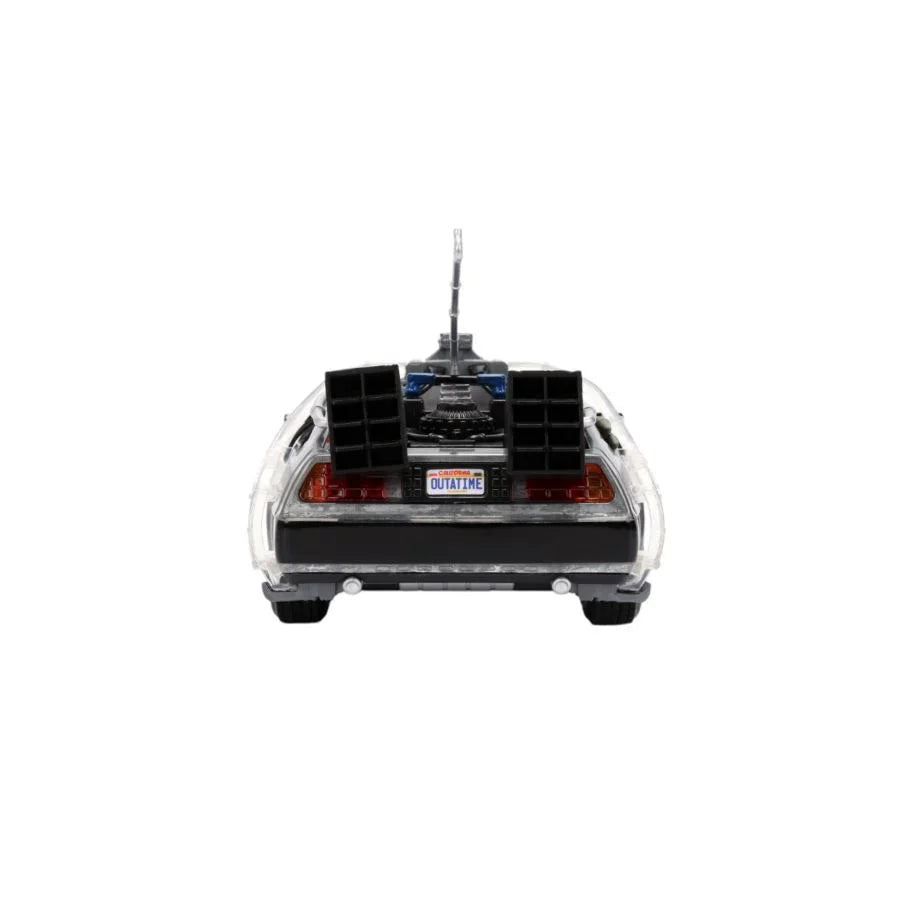 Back to the Future - Delorean 1:24 Scale Vehicle with Truck Box (SDCC Exclusive)