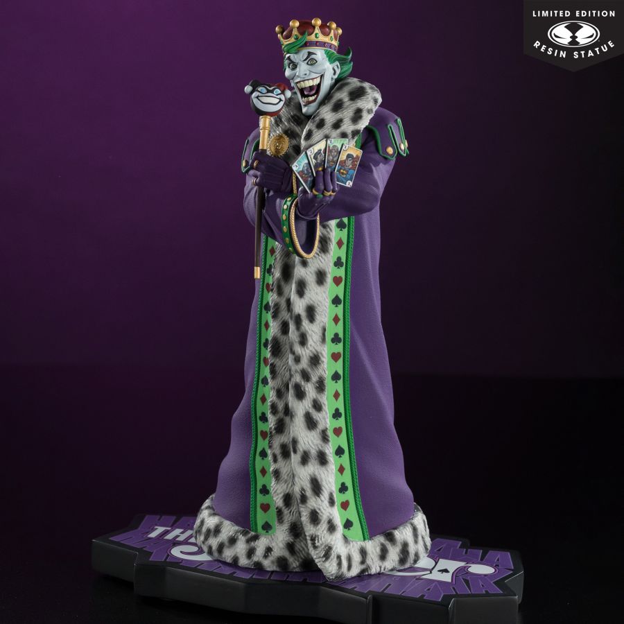El Guasón: Purple Craze - Estatua de resina del Guasón de Ed McGuiness