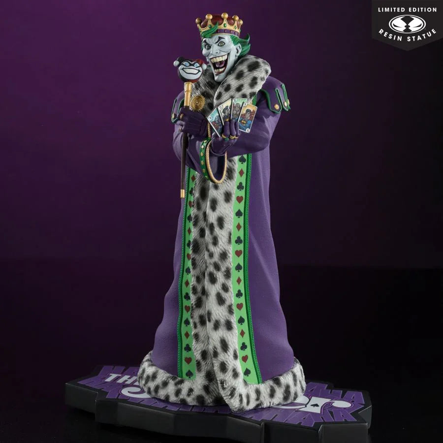 El Guasón: Purple Craze - Estatua de resina del Guasón de Ed McGuiness