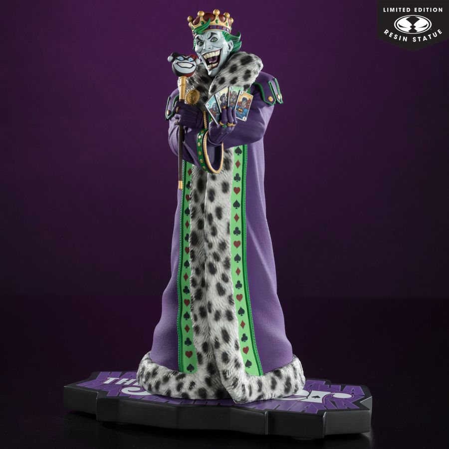 El Guasón: Purple Craze - Estatua de resina del Guasón de Ed McGuiness