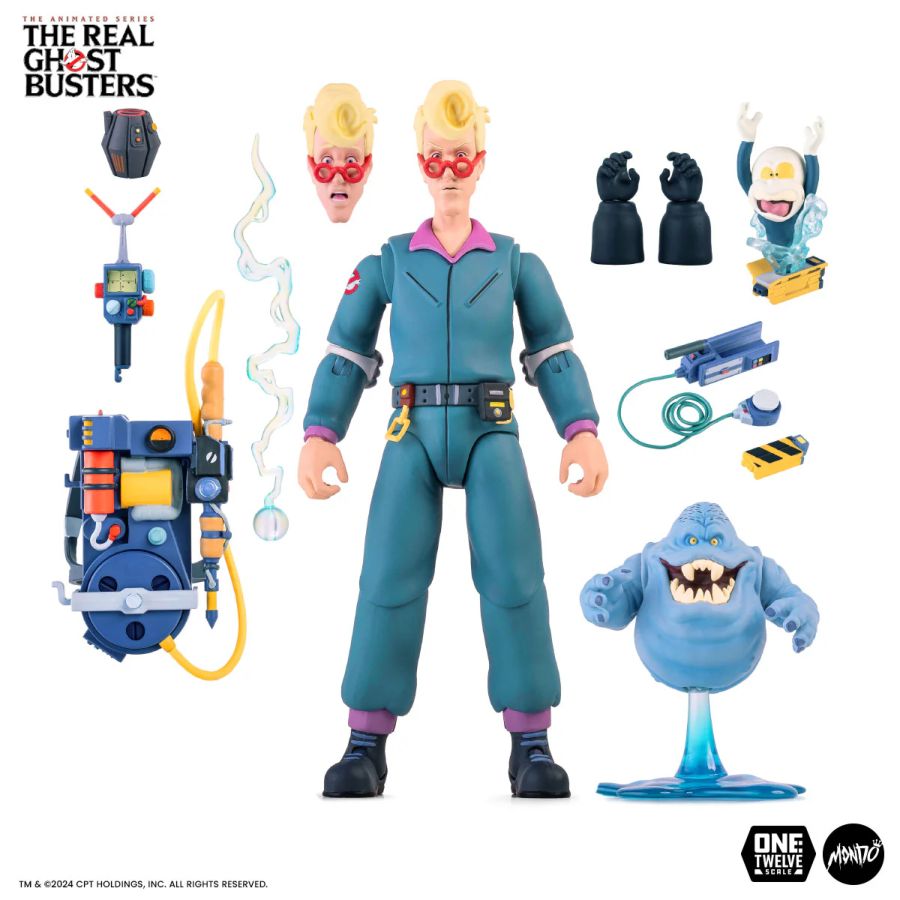 The Real Ghostbusters (TV '86) - Egon Spengler 1:12 Scale Action Figure